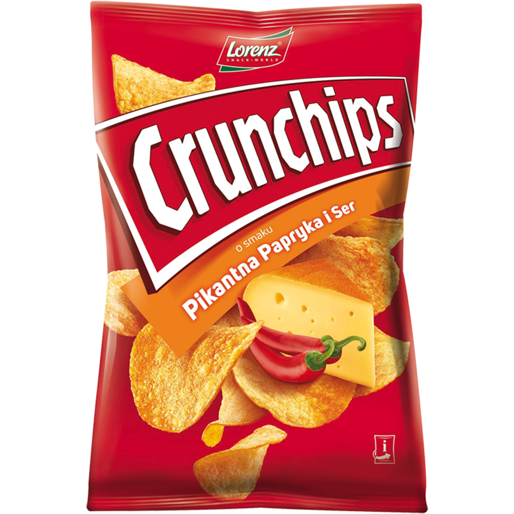 Crunchips Papryka i Ser