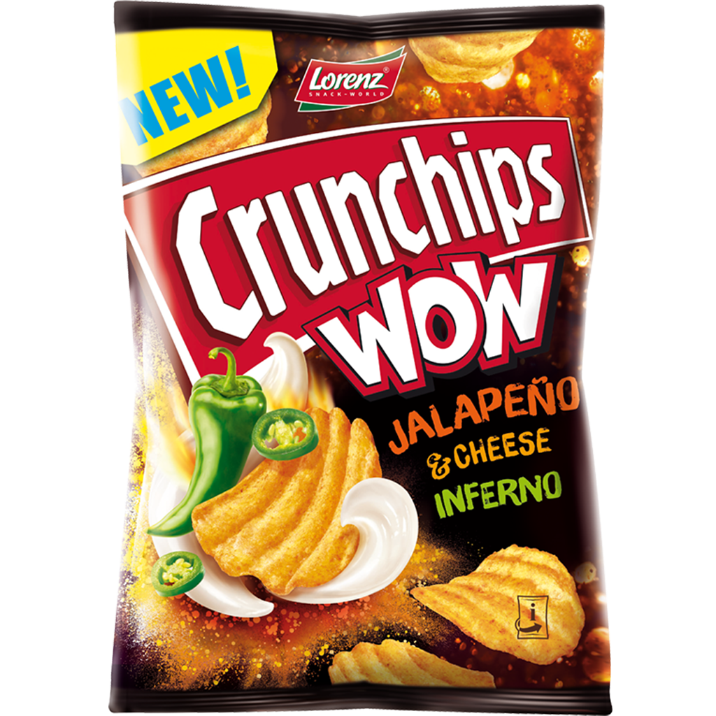 Crunchips WOW Jalapeno Cheese