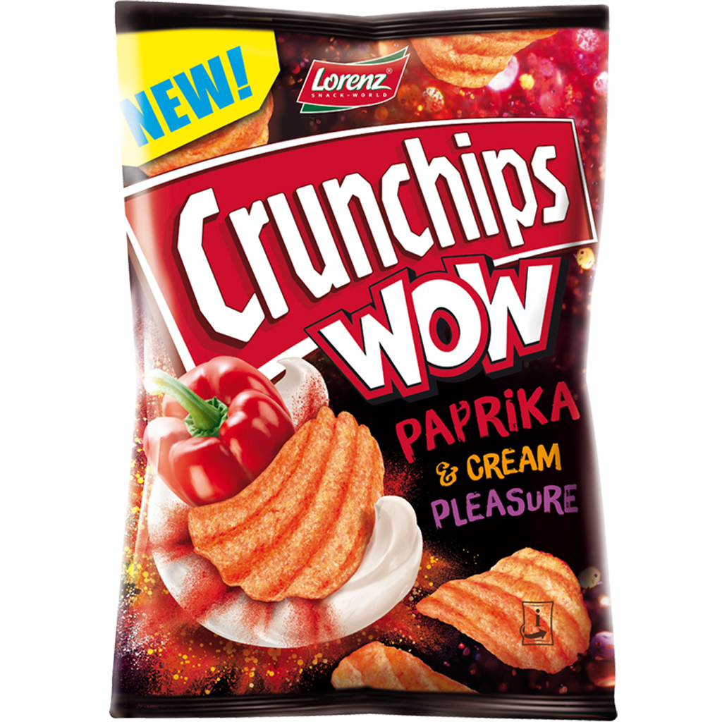 Crunchips WOW Paprika Cream