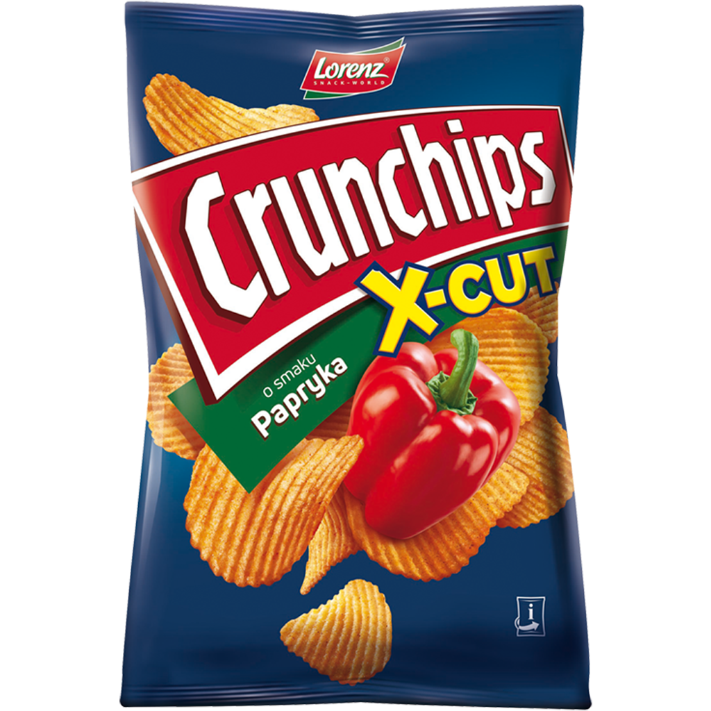 Crunchips X-Cut Papryka