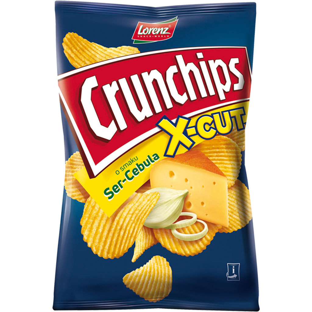 Crunchips X-Cut Ser Cebula