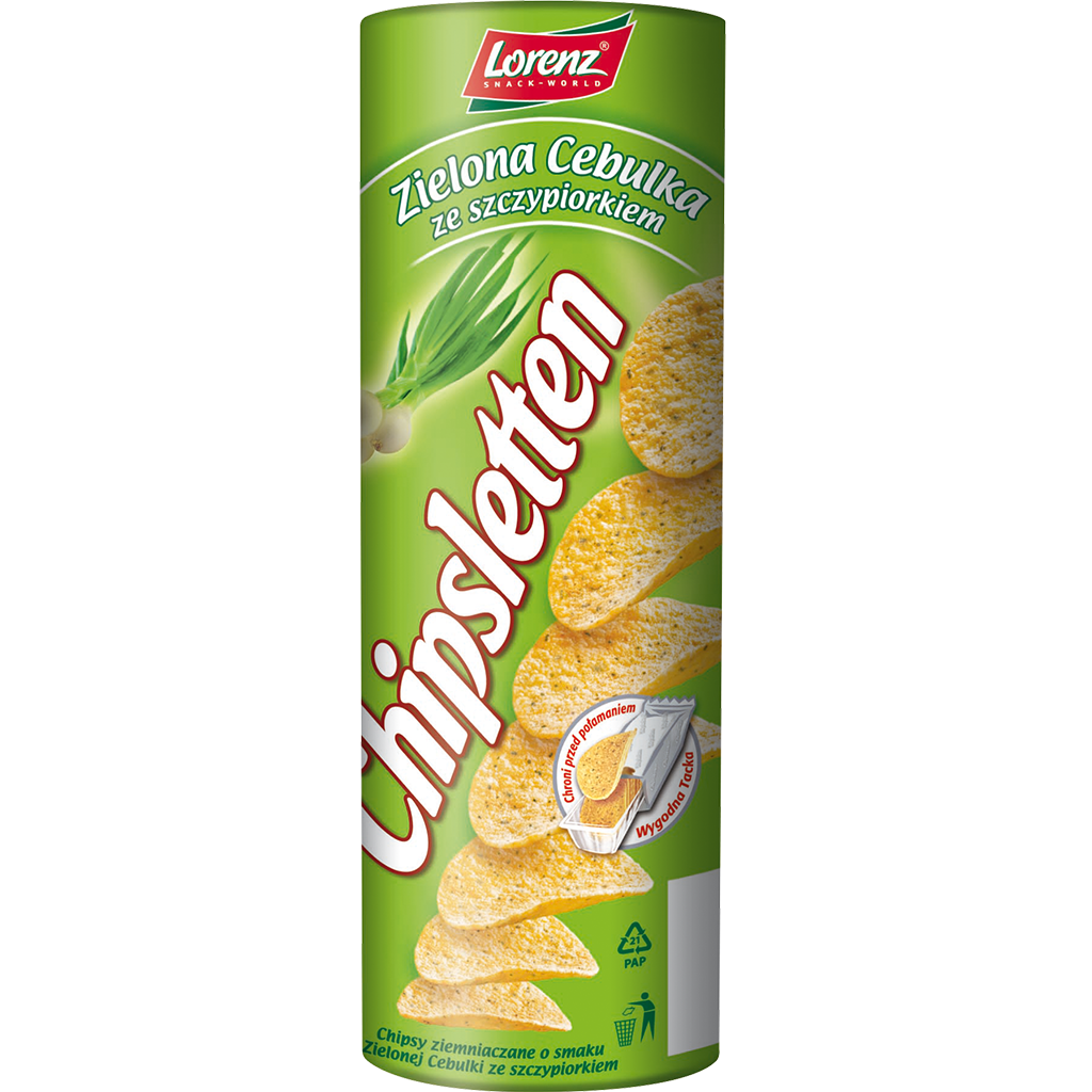 Chipsletten Zielona Cebulka ze szczypiorkiem