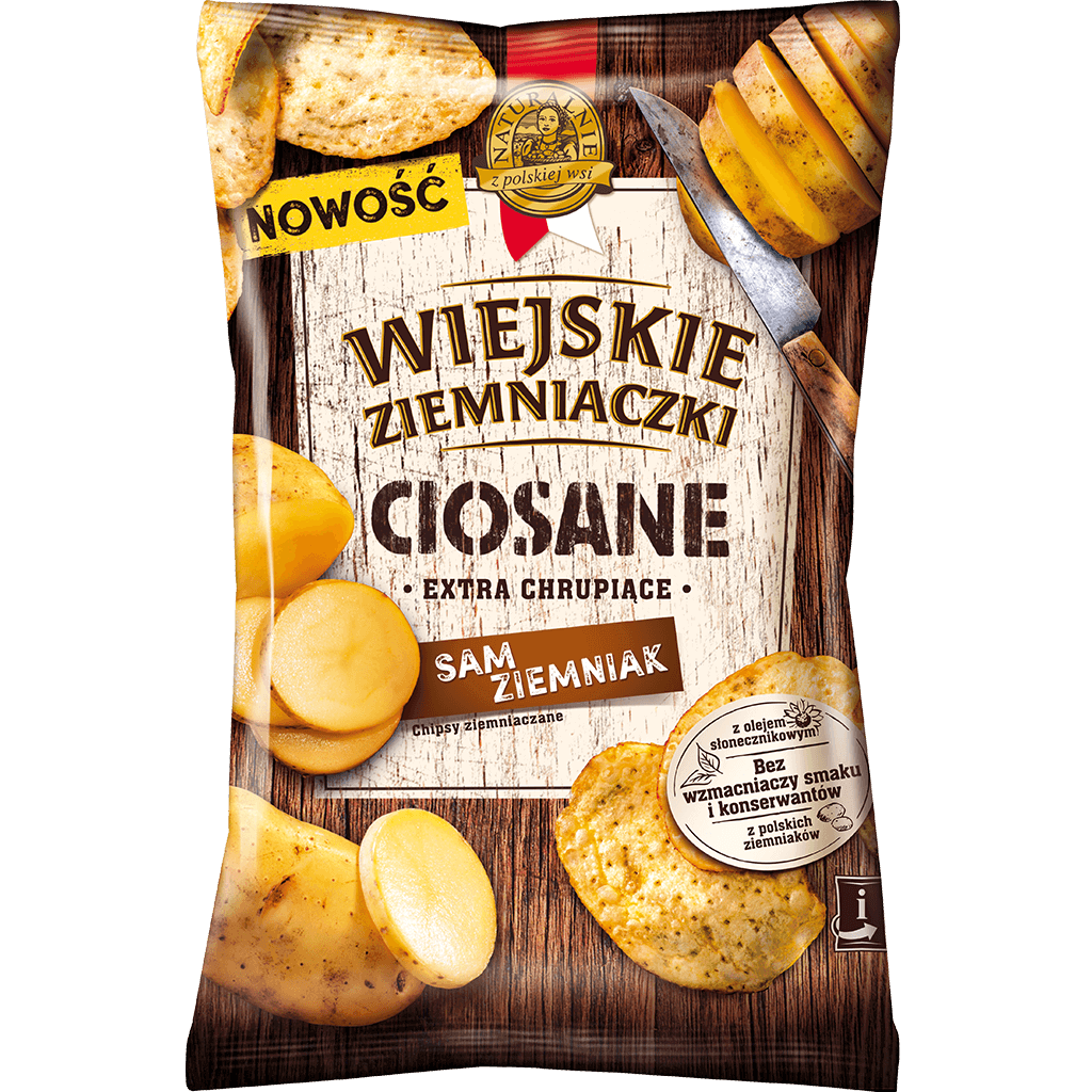 Wiejskie Ziemniaczki Ciosane o smaku Samego Ziemniaka