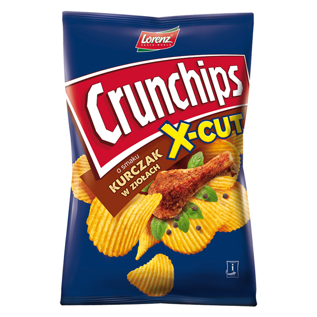 Crunchips X-Cut Kurczak w Ziołach