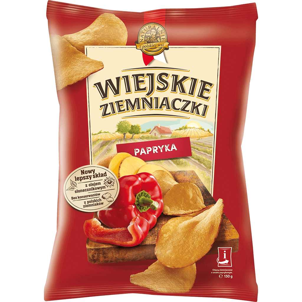 Wiejskie Ziemniaczki o smaku Papryki