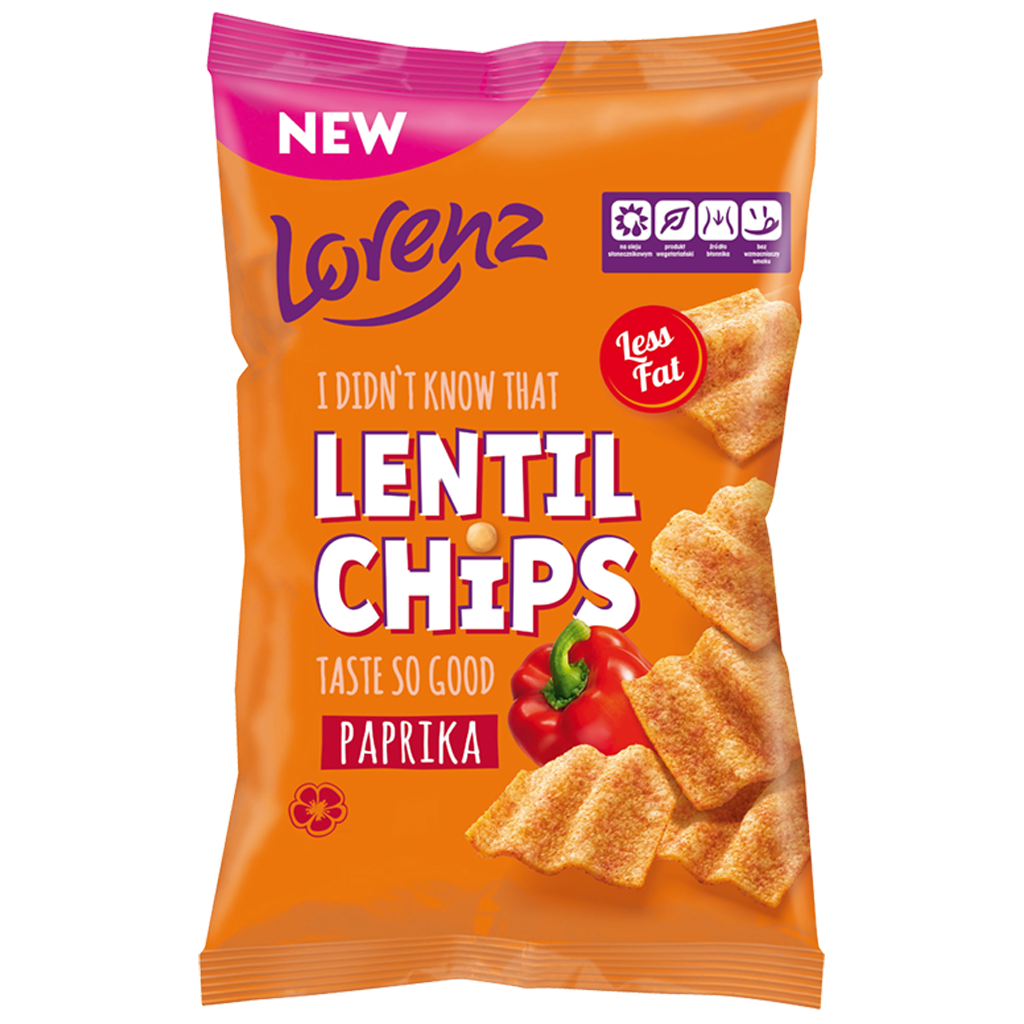 Lorenz Lentil Chips Paprika