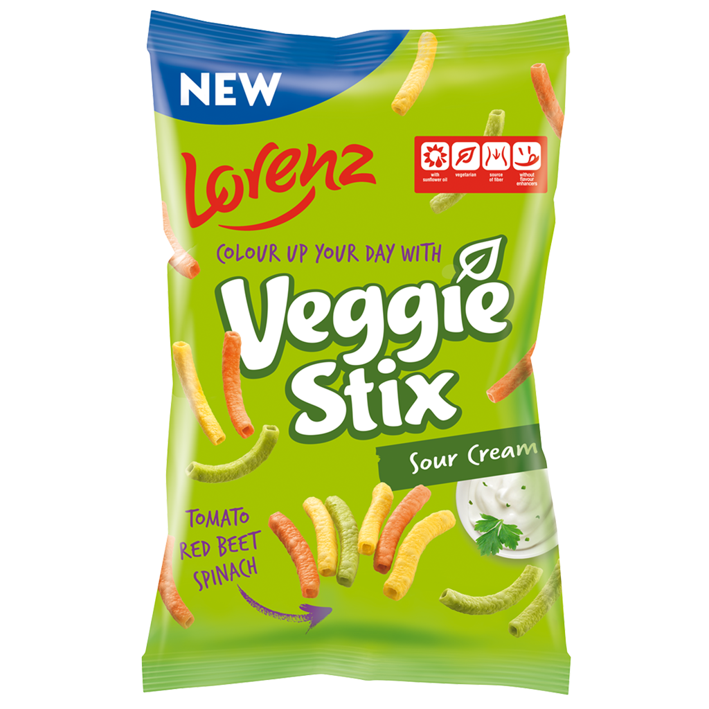 Lorenz Veggie Stix Sour Cream