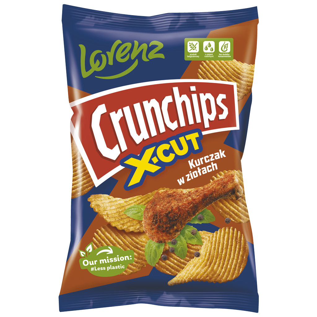 Crunchips X-Cut Kurczak w ziołach