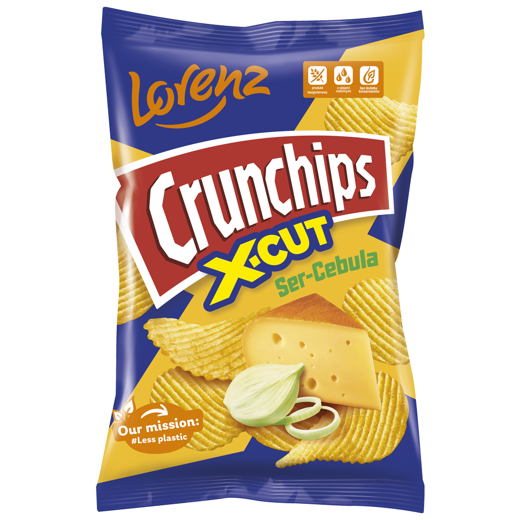 Crunchips X-Cut Ser Cebula