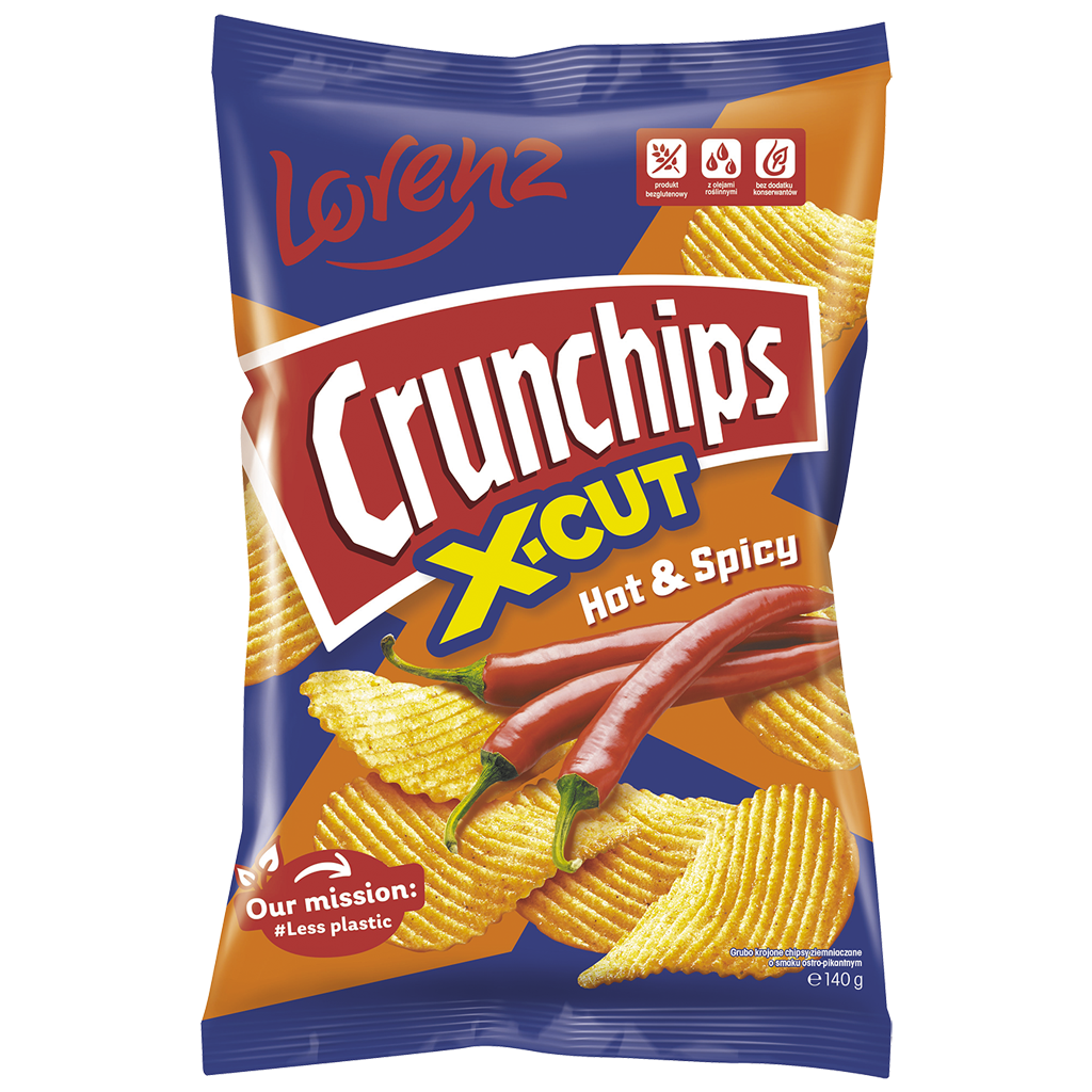 Crunchips X-cut Hot&Spicy