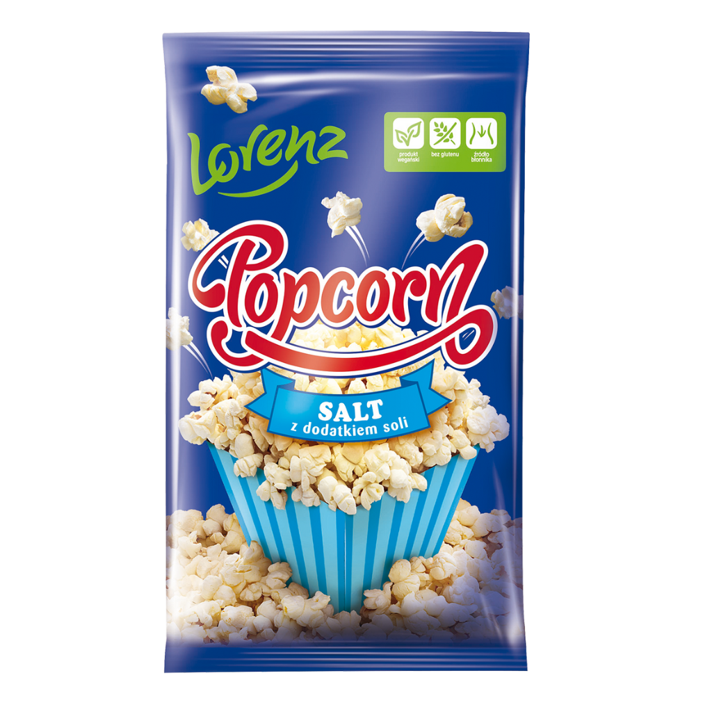 Popcorn z dodatkiem soli