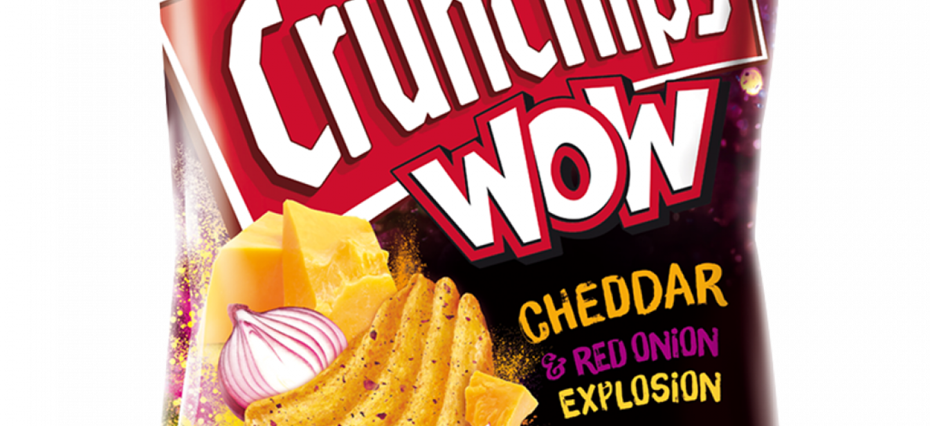 Crunchips WOW Cheddar Red Onion