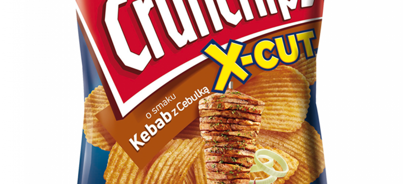 Crunchips X-Cut Kebab z Cebulką