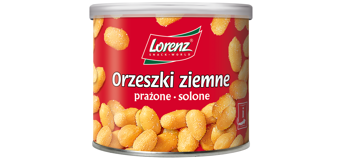 Orzeszki Ziemne Prażone Solone