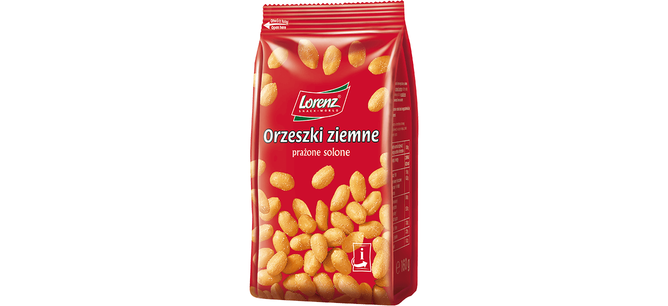 Orzeszki Ziemne Prażone Solone