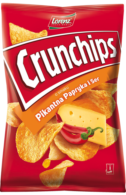 Crunchips Papryka i Ser