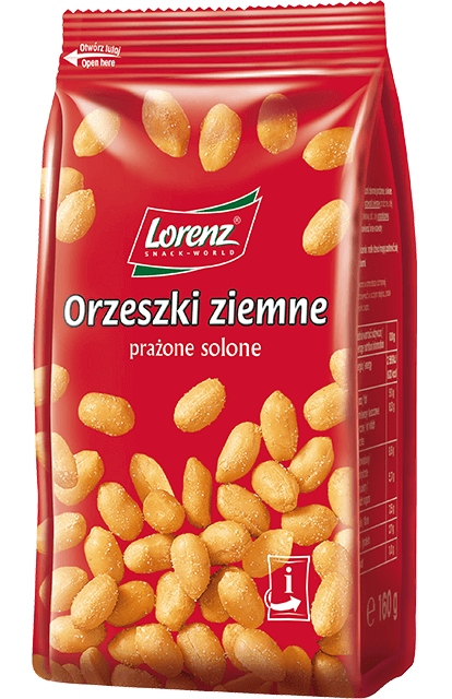 Orzeszki Ziemne Prażone Solone