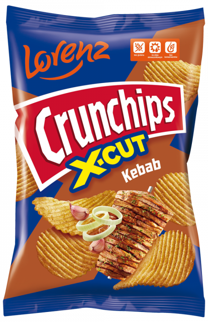 Crunchips X-Cut Kebab z Cebulką