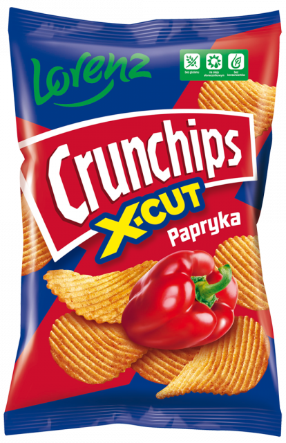 Crunchips X-Cut Papryka