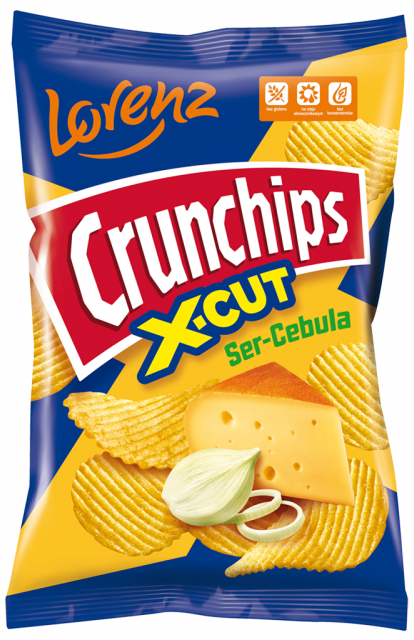 Crunchips X-Cut Ser Cebula