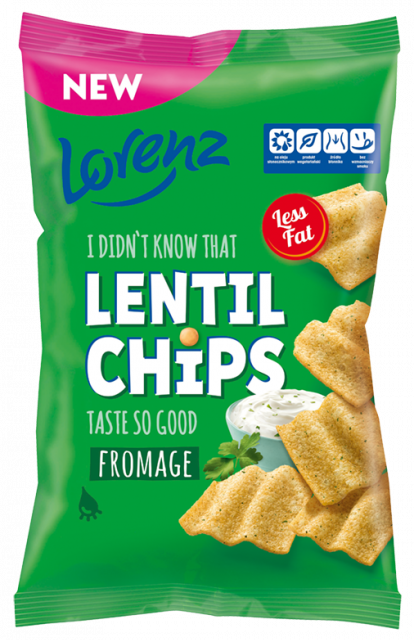 Lorenz Lentil Chips Fromage