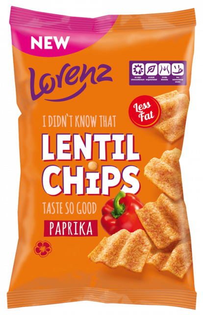 Lorenz Lentil Chips Papryka