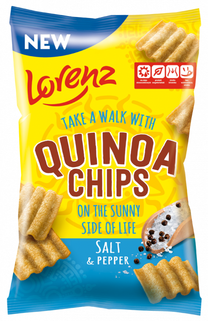 Lorenz Quinoa Chips Salt&Pepper