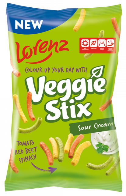 Lorenz Veggie Stix Sour Cream