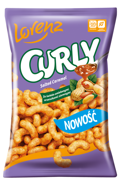 Curly Słony Karmel 100g