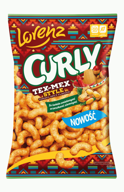 curly tex-mex style